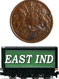 east india coins