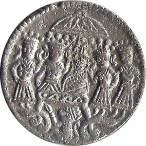 Sri Rama Sita & Laxman With Hanumaji Ancient Token Coin