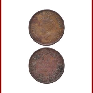 1939 One Quarter Anna George VI Emperor Bombay Mint - Best Buy