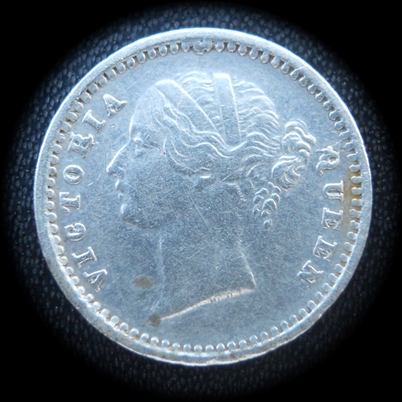 1841 2 Annas BRITISH INDIA 9 Berries Calcutta Mint (Rarest ) w.w.3.62 Pr No 121 1 1841 2 Annas Queen Victoria