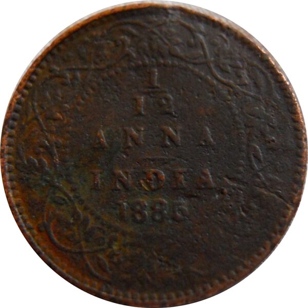 1/12 One Twelve Anna Queen Victoria Empress Calcutta Mint - Best Buy