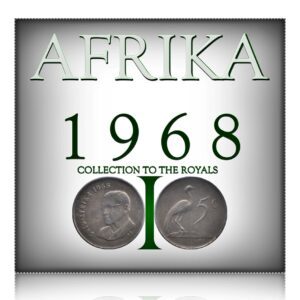 1968 5 CENTS - CHARLES ROBBERTS SWART - SUID-AFRIKA ( NICKEL) - RARE