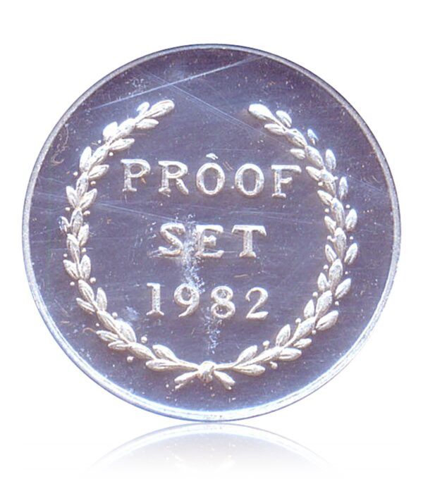 India Government Bombay Mint Proof Set 1982 IX Asian Games - Rare