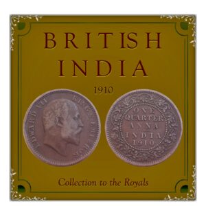 1910 1/4 Quarter Anna British India King Edward VII Calcutta Mint - Best Buy
