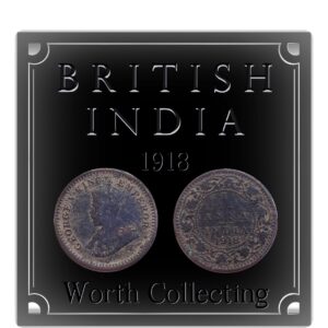 1918  1/12 Twelve Anna British India King George V Calcutta Mint - Best Buy