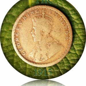 1915 Half Rupee King George Br India - Hard to Get - Store it now