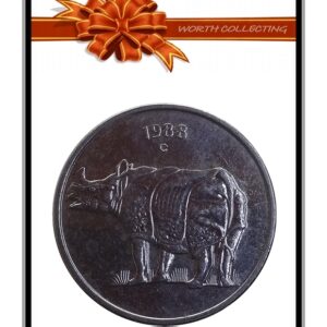 1988 25 paise coin Canada mint