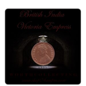 1901  1/12 Twelve Anna British India Queen Victoria Empress