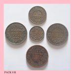 1936 1/12 Twelve Anna 1935 1/2 Half Pice 1906 1926 1938 1/4 Quarter Anna King Edward VII Geogre V & VI