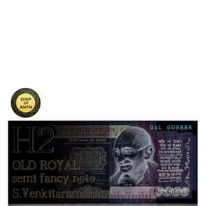 500 Rupee UNC Note Plain Inset Sign by S. Venkitaramanan  - RARE