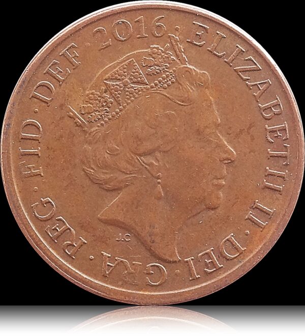 2016 One Penny  Coin - Elizabeth II