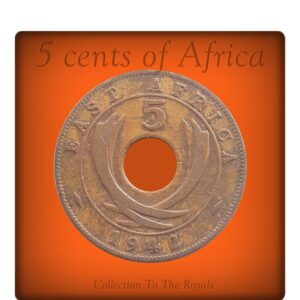 1942 5 Cents East Africa - King Georgivs VI