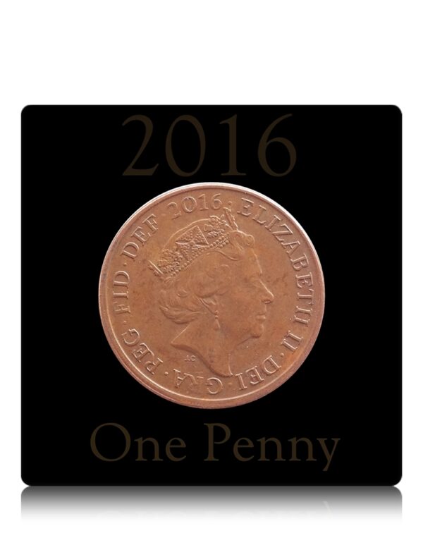 2016 One Penny  Coin - Elizabeth II