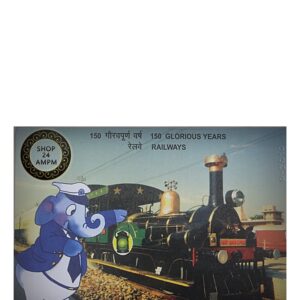 2003 150 Glorious years - Railways Kolkata Mint Proof Set - 100 Rs & 2 Rs