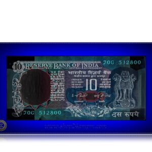 D-35 10 Rupee UNC Note  ‘A’ Inset I.G.Patel