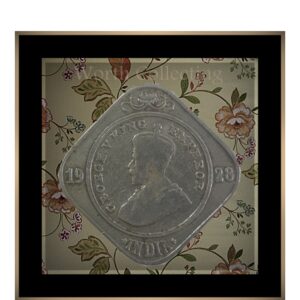1928 2 Annas Coin British India King George V
