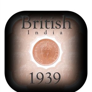 1939 1/12 Twelve Anna  British India King George VI