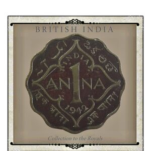 1942  1 Anna Coin British India King George VI 1942  1 Anna Coin British India King George VI 1942  1 Anna Coin British India King George VI 