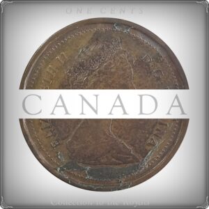 1985 Queen Elizabeth II 1 Cent Canada Coin