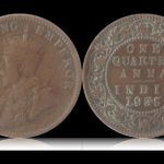1935 1/4 Quarter Anna British India King Goerge V Calcutta Mint - Best Buy