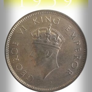 1939 1/4 Quarter Anna George VI - Bombay Mint 