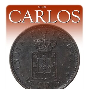 1901   1/8 Tanga Carlos Indian Portuguese Coin