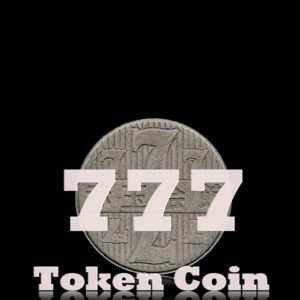 777 Old Vintage Tripple Seven  Token Coin 