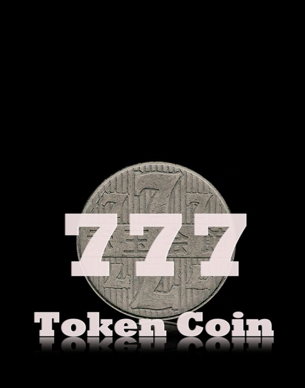 777 Old Vintage Tripple Seven  Token Coin 