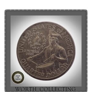 1776-1976 Eisenhower Bicentennial Dollar Coin 