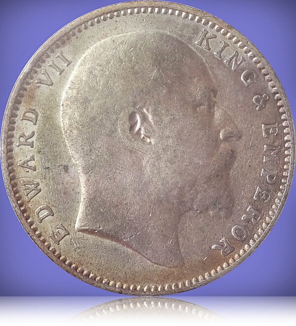 1907 1 Rupee British India King Edward VII