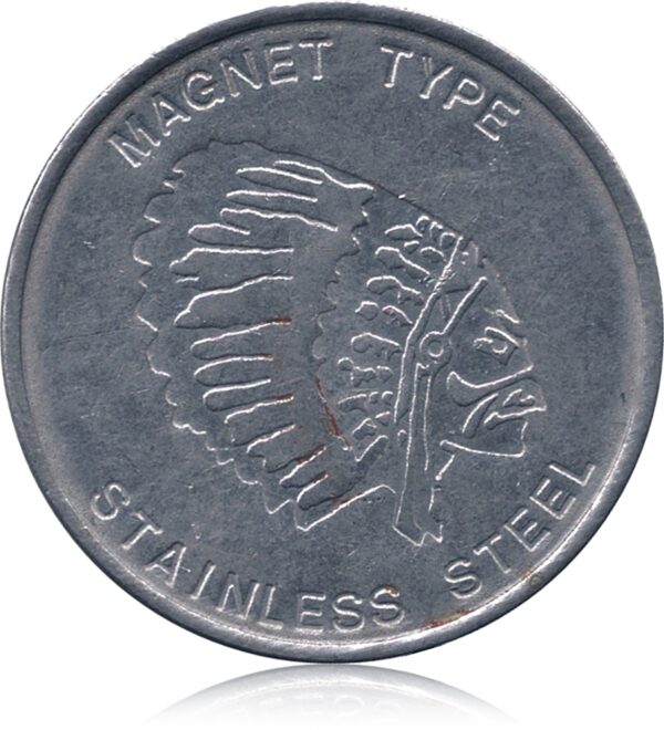 Angalo Red American Token Coin -Rare Magnet Type
