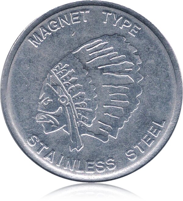 Angalo Red American Token Coin -Rare Magnet Type