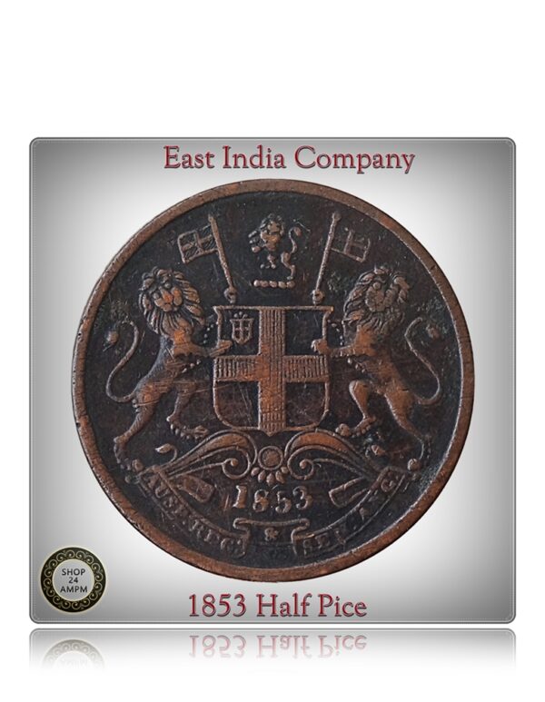 1853 Half Pice East India Company