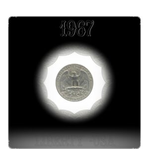 1972 Quarter Dollar United States of America Coin