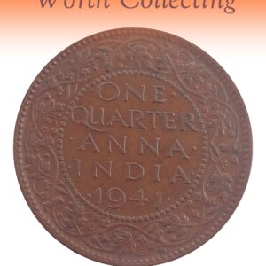 1941  1/4 Quarter Anna Coin British India King George VI