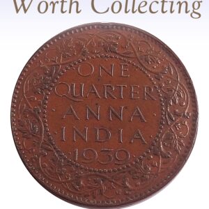 1939  1/4 Quarter Anna British India King George VI