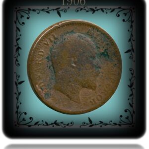 1906 Quarter Anna Coin