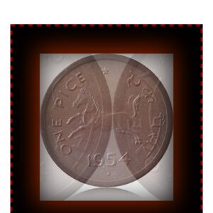 1954 1 Pice Republic India Mint Bombay Mint - Worth Collecting