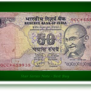 2010 Old 50 Rupee Note Sig by D.Subbarao 