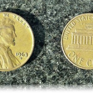 1963  1 Cent USA Coin - RARE COIN
