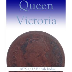 1875 1 PIE British India Queen Victoria