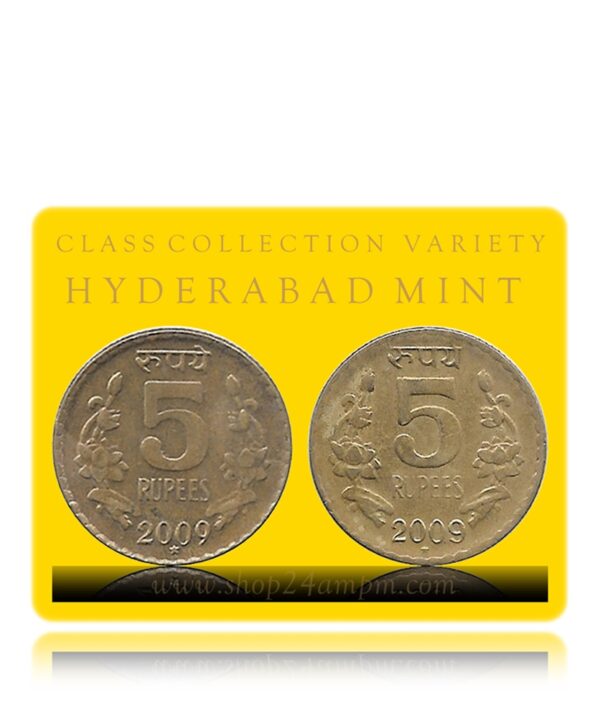 2009 5 Rupee Coin ref