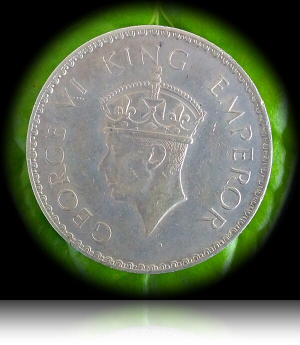 1941 1 Rupee King George VI Bombay Mint (O)