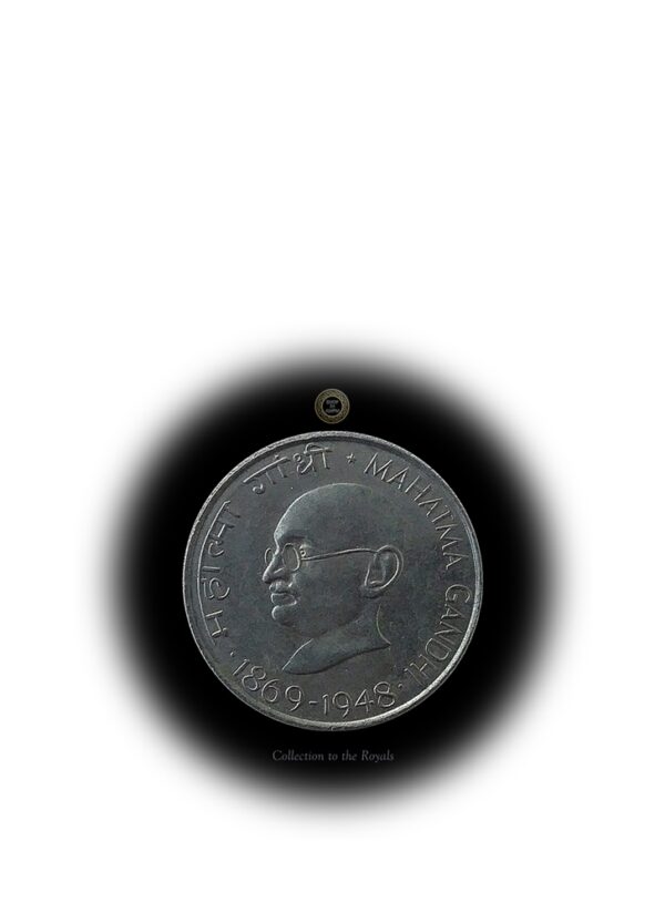 1969 50 Paise Centenary Coin Mahatma Gandhi Bapu- Aunc Coin