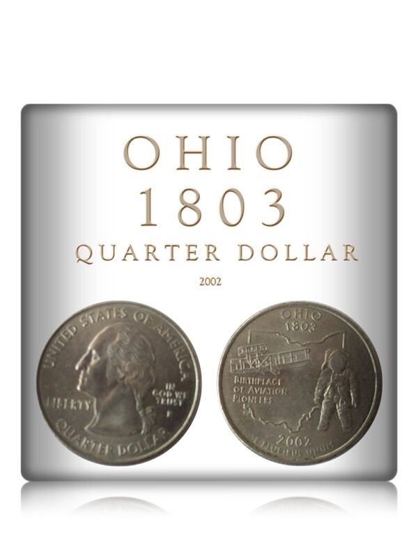 2002 USA Quarter Dollar OHIO 1803 Birthplace of Aviation Pioneers - Best Buy