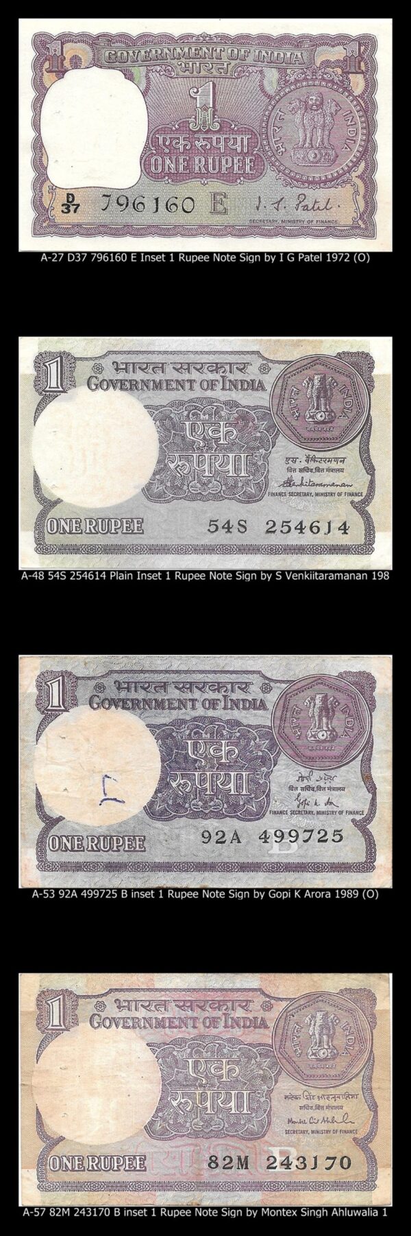 1 rupee notes combo collection best value worth online O