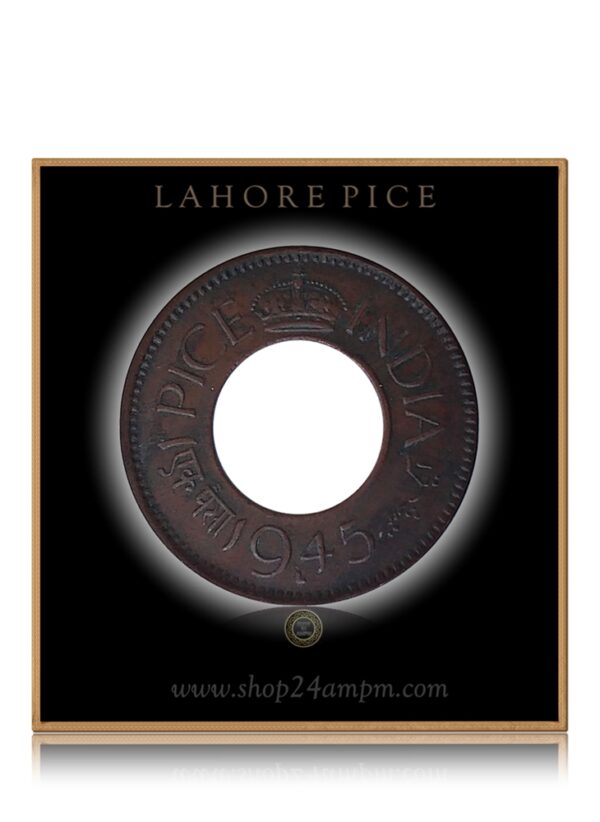 1945 1 Pice Coin British India L Lahore mint King George VI - Best Buy