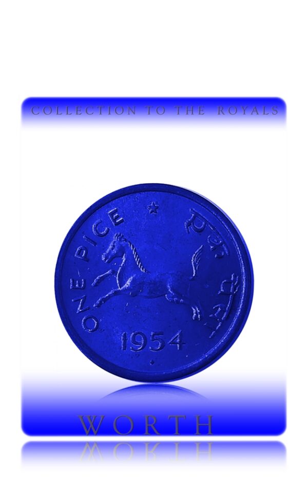 1954 1 Pice Republic India AUNC Coin worth collecting - Best Online value Coin