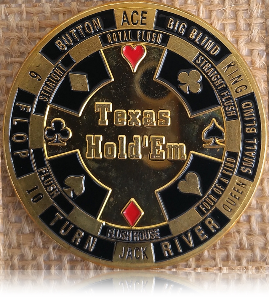 Texas Hold'Em Token Coin - Don't Be The Ass Worth Collecting 2 Texas Hold'Em Token Coin - Don't Be The Ass Worth Collecting - Image 2