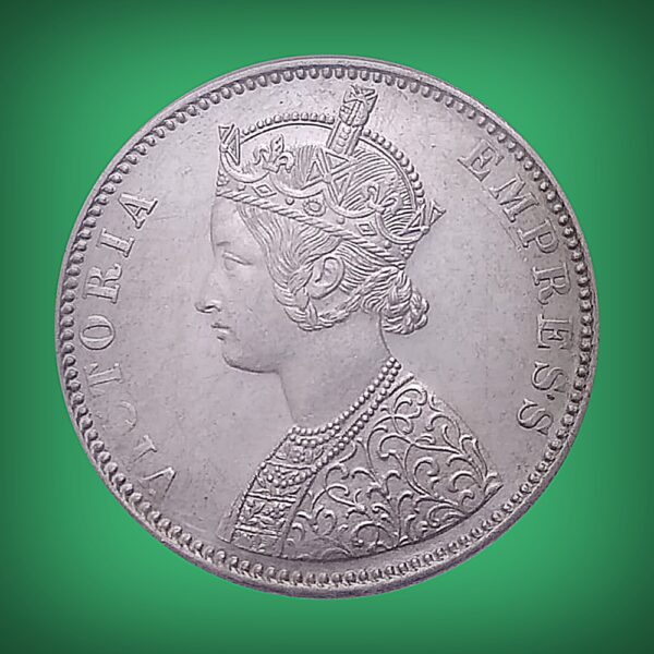 1892 1 Rupee Queen Victoria Empress Class Collection - All time Worth - Image 2